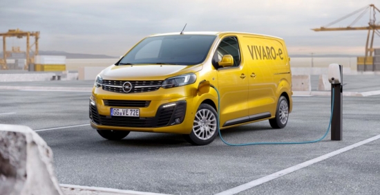 Opel ražo elektro Vivaro ar pašpārvaldi 300 km